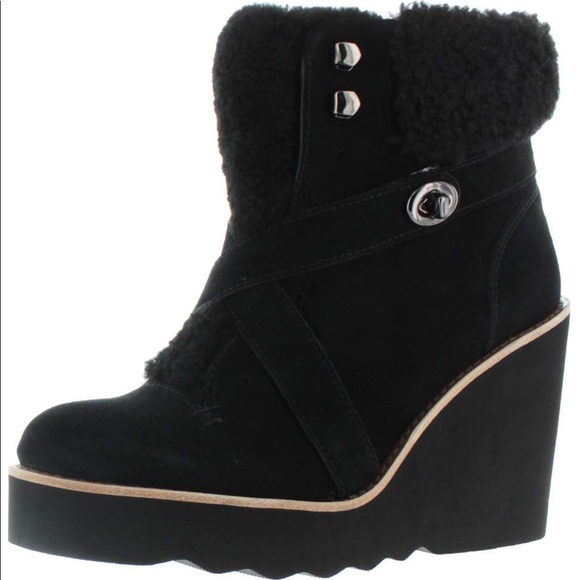 Coach Shoes - Coach Kenna Suede Booties
